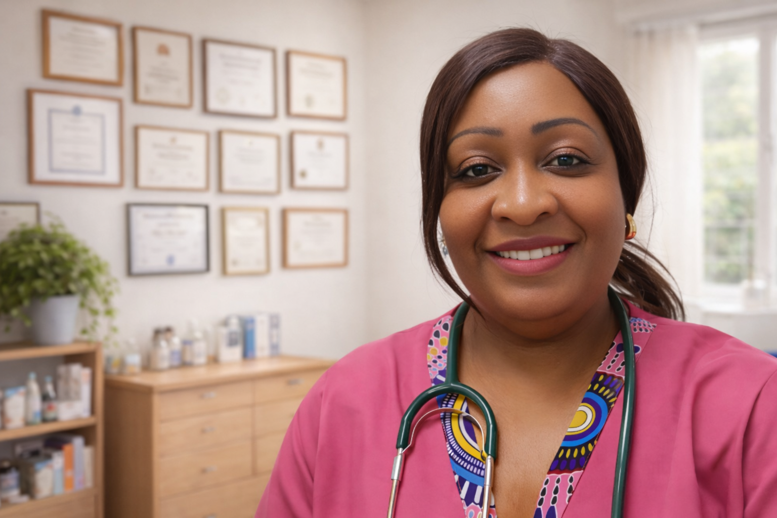 Professional wound care nurse in Polokwane clinic